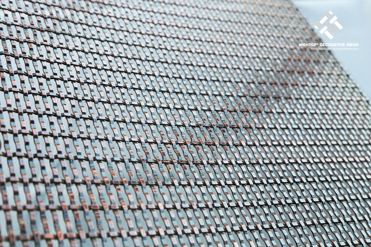 Lock Crimp Metal Mesh Panels