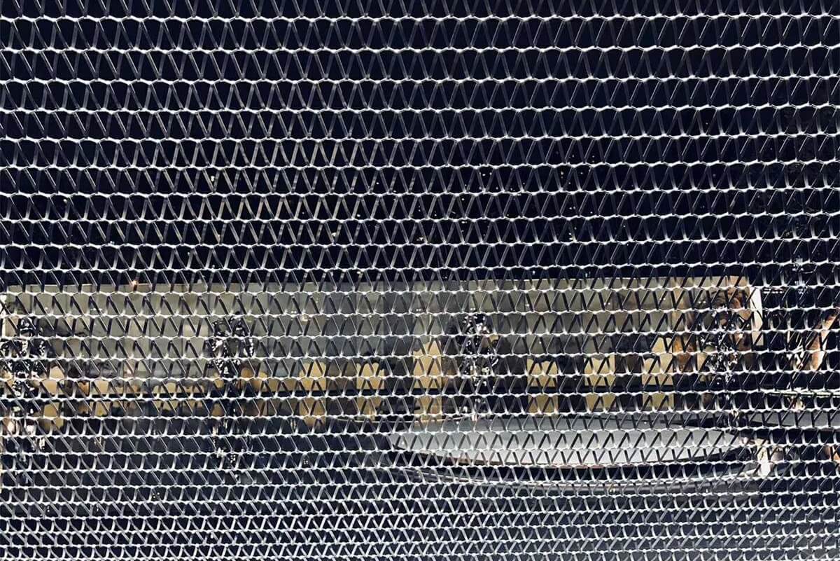 hightop architectural metal mesh screen